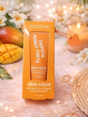 Tropical Mango Party Hand Cream — Orange
